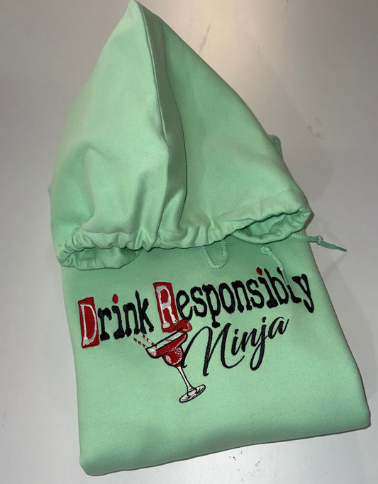 Drink Responsibly Mint Green